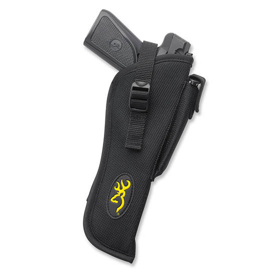 BRO BUCK MARK HOLSTER WITH MAG POUCH BLK NYLON - Cases & Holsters